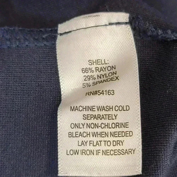 Marc NY Andrew Marc Knit Moto Navy Jacket Size Medium - Picture 5 of 12